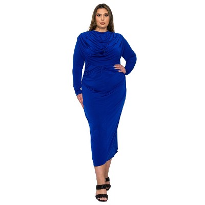 L I V D Women's Aurora Ruffled Bodycon Dress