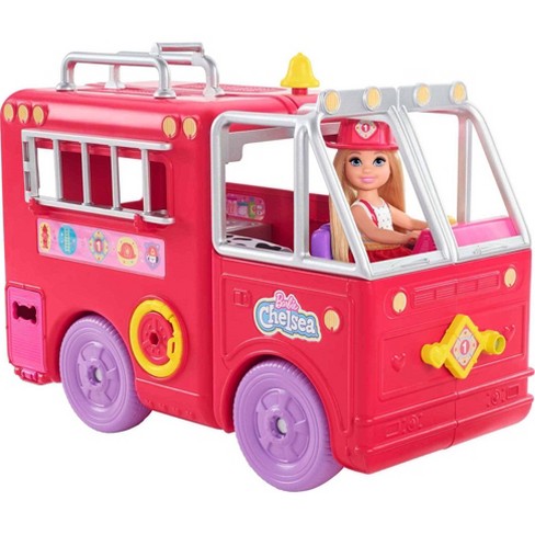 barbie Chelsea Fire Truck Playset Target