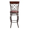 Tangkula 2PCS Bar Stools Dining Kitchen Pub Chair - 4 of 4