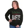 Christmas Tis The Season Presents Sweatshirt for Men or Women Brisco Brands - 3 of 4
