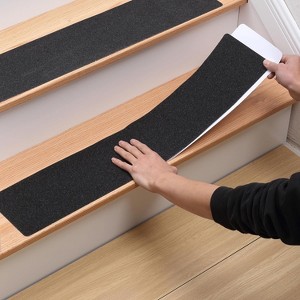 MBIGM Stair Treads Outdoor, Heavy Duty Anti-Slip Tape Black Safety Traction Grip - 1 of 4