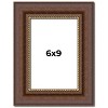 PosterPalooza | Photo Size Traditional Brown Picture Frame - UV Acrylic, Foam Board Backing, Hanging Hardware - 2 of 4