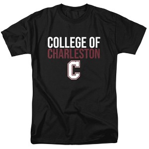 Men's College of Charleston Official Stacked T-Shirt - 1 of 4