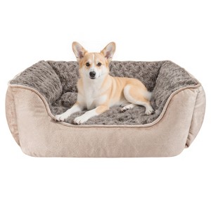JOEJOY Rectangle Dog Bed,Sleeping Sofa Non-Slip Bottom Breathable Soft Puppy Bed Durable Orthopedic Calming Pet Cuddler - 1 of 4