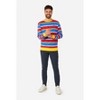 OppoSuits Men's Sesame Streat Sweater - Bert & Ernie - 3 of 4