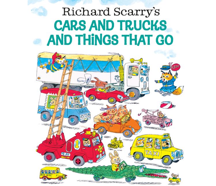 Richard Scarry's Cars and Trucks and Thi (Hardcover) by Richard Scarry, 1 of 1