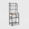 Praha Bakers Rack Black - Boraam - 2 of 4