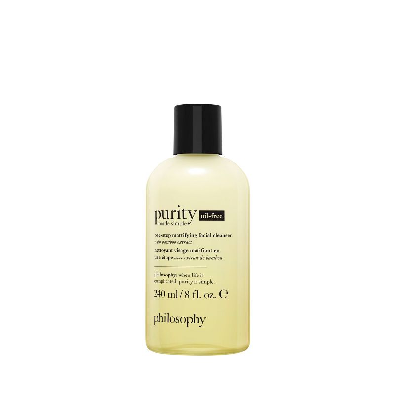 philosophy Purity Made Simple Oil-Free One-Step Mattifying Facial Cleanser - 8 fl oz - Ulta Beauty, 1 of 7