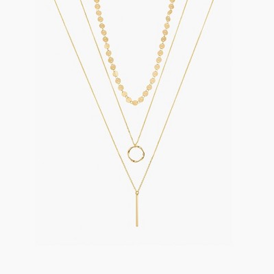 Bearfruit Jewelry Harley Triple Layered Necklace