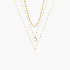 Bearfruit Jewelry Harley Triple Layered Necklace - 1 of 2