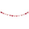 Meri Meri Valentine's Fabric Garland (12.25' with excess cord - Pack of 1) - 4 of 4
