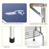 46" Dog Grooming Table,Foldable Home Pet Bathing Station with Adjustable Height Arm/Noose/Mesh Tray - 4 of 4