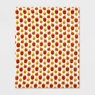 Target pumpkin online blanket