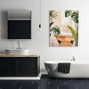 Stupell Industries Tropical Plants & Bathtub, 48" x 36" - 2 of 4