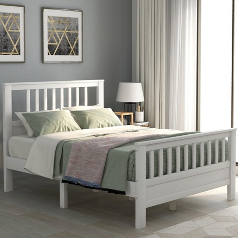 Bed frame deals with footboard