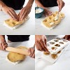 CucinaPro 2" Heart Ravioli Molds- Homemade Filled Pasta Maker- 2 Piece Tray & Press makes 8 Raviolis at a Time, Easy to Use & Clean- Add Love to your - 2 of 4