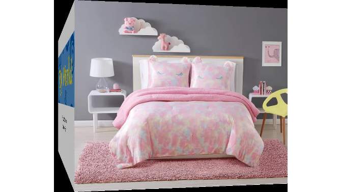 Rainbow Sweetie Comforter Set Pink - My World, 2 of 7, play video