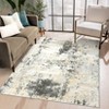 COZONY Washable Modern Abstract Colorful Low Pile Area Rug for Living Room Dining Room Home Office - 3 of 4