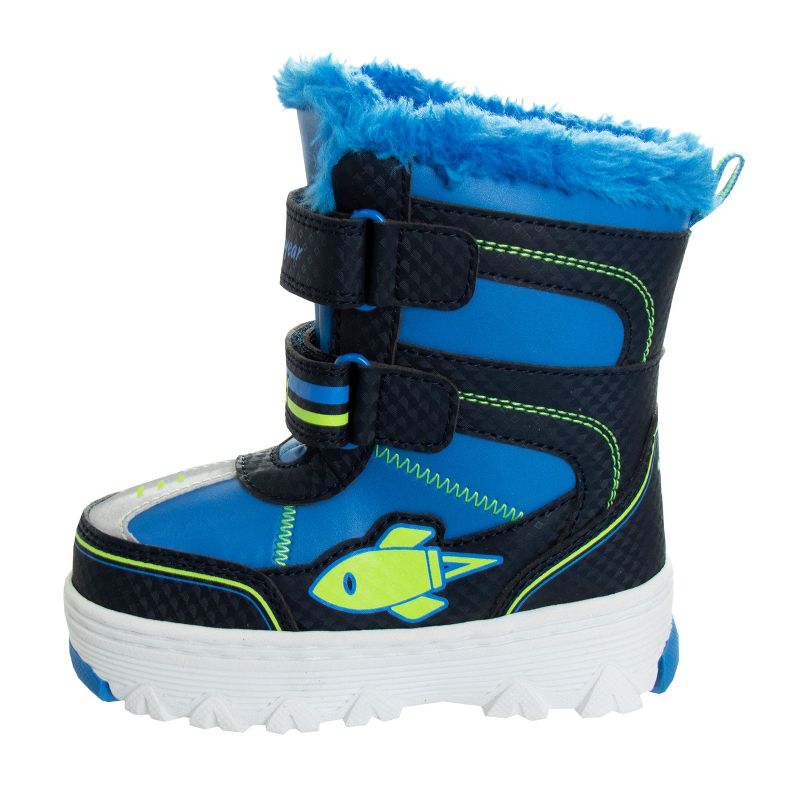 Disney Toy Story Boys Snow Boots - Kids Water Resistant Winter Boots (Toddler/Little Kid), 3 of 8