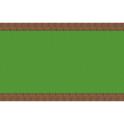 Minecraft 84&#34;x54&#34; Reusable Table Cover Green/Brown