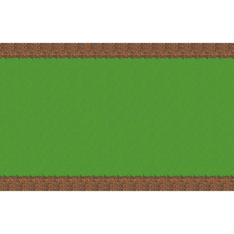 Minecraft 84&#34;x54&#34; Reusable Table Cover Green/Brown, 2 of 5