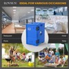 Winado 109 QT Insulated Food Pan Carrier With Wheels Blue - 4 of 4