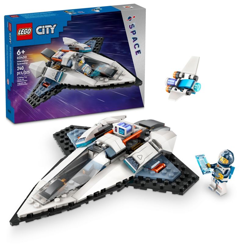 LEGO City Interstellar Spaceship Toy Playset 60430, 1 of 8