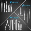 Nail Clippers Set Fingernail and Toenail Clipper Cutters, Manicure Pedicure Kit 18 Pieces Grooming Kits - 4 of 4