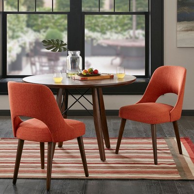 NicBex Dining Chairs Set of 2 Side Chair Upholstered Chair Farmhouse Kitchen Chairs with Wood Legs for Kitchen, Bedroom