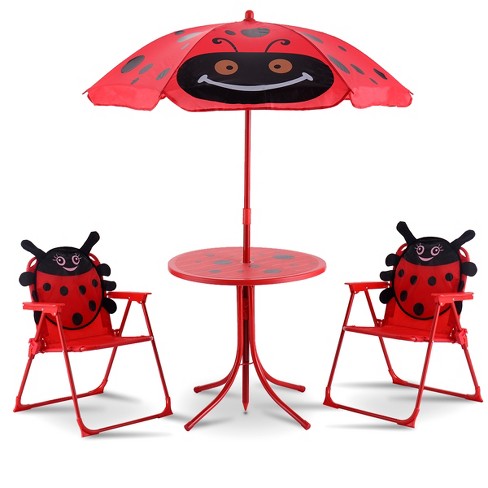 Paw Patrol 4 Seat Activity Picnic Table with Umbrella