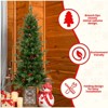 SEVOBAL Artificial Trees 4FT Pre-Lit Green Christmas Tree with 396 Tips Pre Lit Christmas Tree Artificial Christmas Tree, Green, 23"*10"*48" - 3 of 4