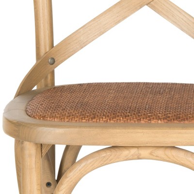 Transitional Weathered Oak Counter Stool 20"W x 21"D x 38"H