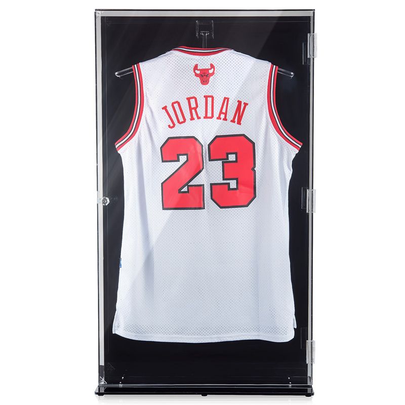 OnDisplay Lux UV Locking Acrylic Wall Mount/Freestanding Jersey Display Case - All Sport Jersey Clear Case, 1 of 10