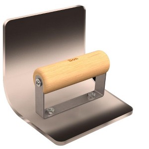 Bon Tool 12-697 Step Tool - Plex Inside 6-inch X 5-inch - 1 1/2-inch Radius Wood Handle - 1 of 2