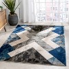 Well Woven Rheta Modern Geometric Stripes Angles Area Rug - 2 of 4