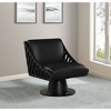 Meridian Furniture,Millwin Vegan Leather Swivel Accent Chair - 2 of 4