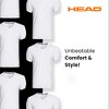 Head Mens 3 Pack V Neck Cotton Modern Fit Tagless Breathable Mens T-Shirt - 4 of 4
