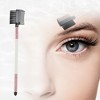 Unique Bargains Double Head Eyebrow Brush for Bathroom Travel 1 Pc - 3 of 4
