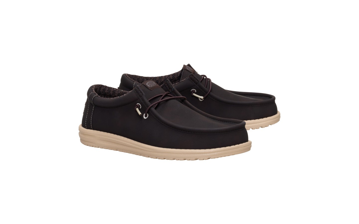 HEYDUDE Mens Wally Classic, Mole Brown, 12, цвет: Коричневый — фото 8