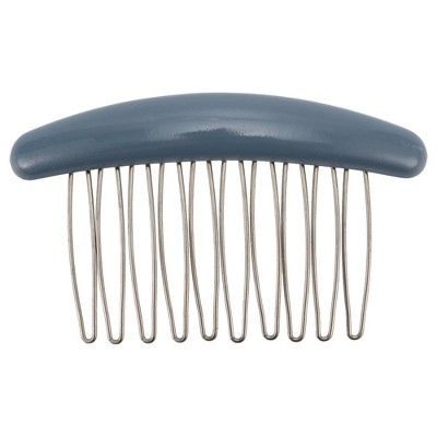 Unique Bargains Women's Detangling Hair Insert Comb Blue 1 Pc