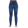 Just Love Women's Denim Wash Leggings - Stretchy and Comfortable Skinny Pants - 3 of 3