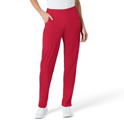 Wink W123 Women's Flat Front Cargo Scrub Pant