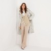 Lands' End Women's Knit High Rise Pleated Wide Leg Pants - 4 of 4