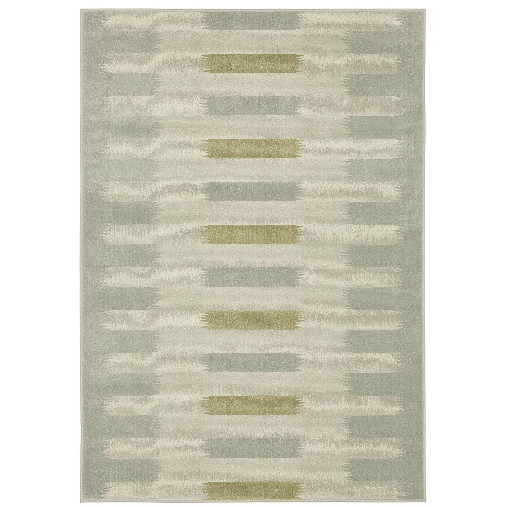  Bryant Abstract Striped Indoor Area Rug Beige/Gray