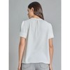 Jones New York Split Neck Puff Sleeve Blouse - 3 of 3