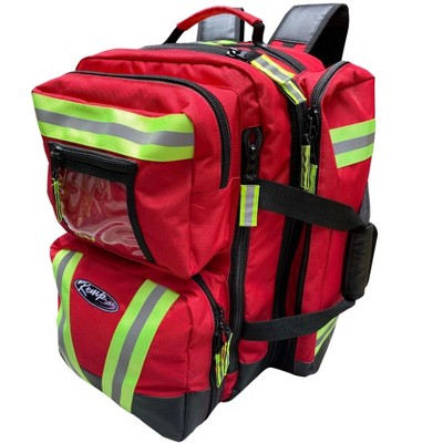 Kemp Premium Ultimate EMS Backpack - Red