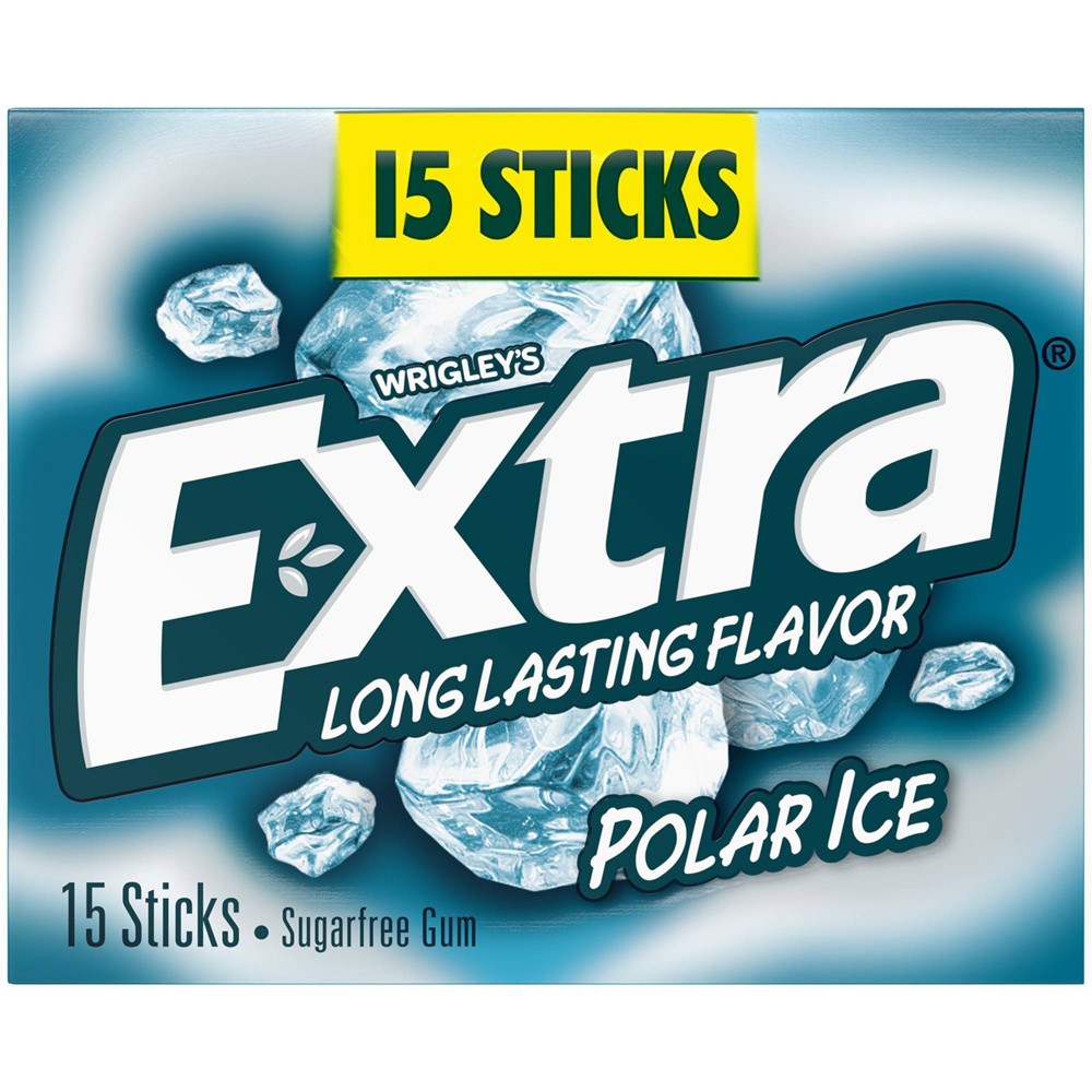 UPC 022000008985 product image for Extra Polar Ice Sugarfree Mint Chewing Gum - 15ct | upcitemdb.com