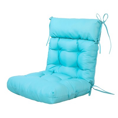 ARTPLAN All Weather Chair Outdoor Cushions of Adirondack Chair with High Back Wicker Tufted Pillow for Outdoor Furniture