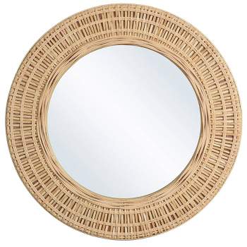 Paloma Large Round Mirror – Woven Shop
