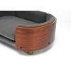 Kumasinova Elevated Dog Bed with Solid Wood Legs,Dog Beds with Velvet Cushion,Pet Bed for Small/Medium/Large Dogs & Cats,Modern Dog Furniture - 4 of 4